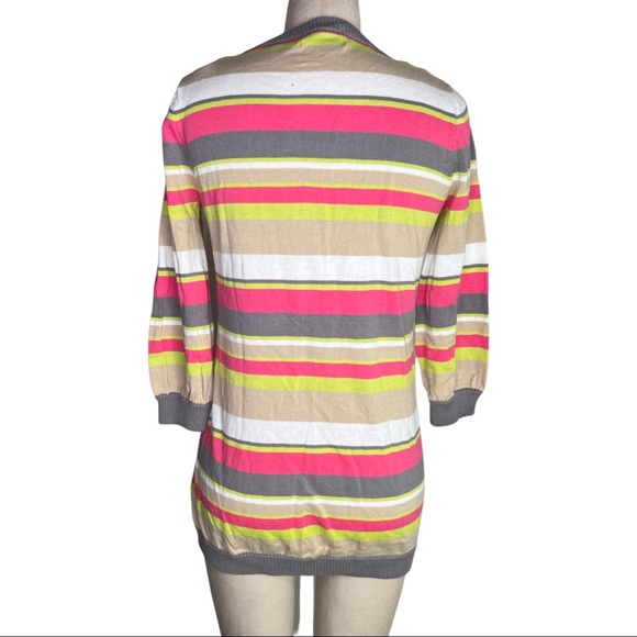 Striped cardigan sweater S - Picture 2 of 3